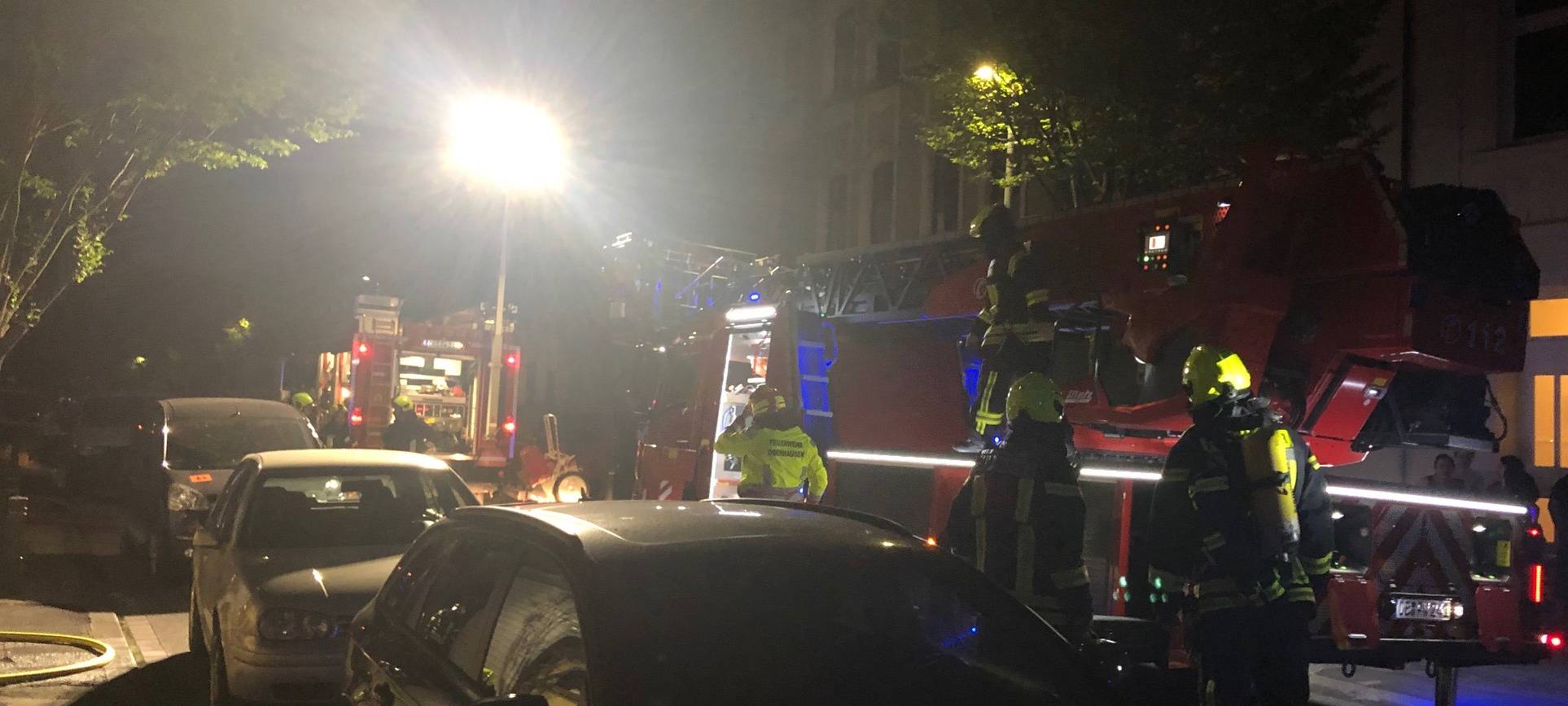 Marienviertel: Küche in Flammen