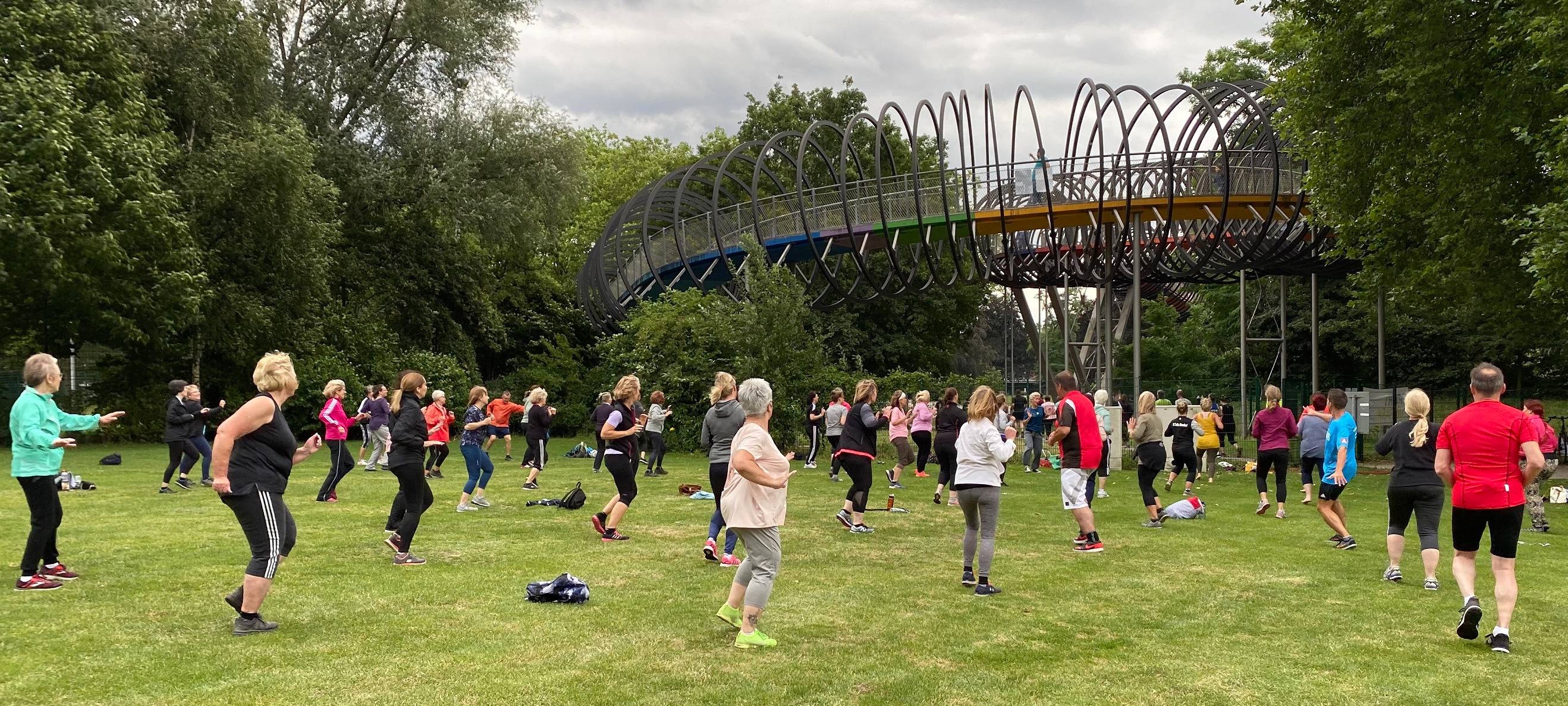 "Sport im Park" kommt richtig gut an