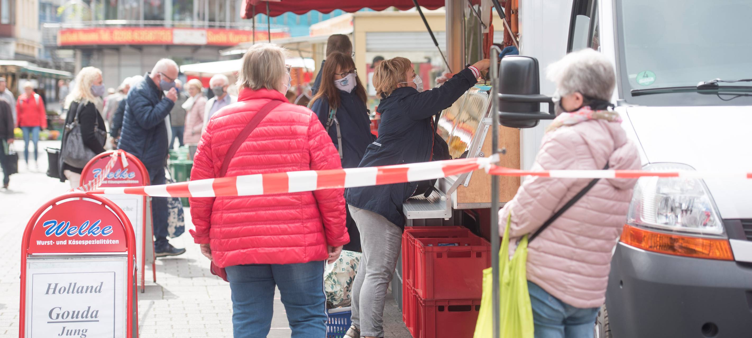 Alle Wochenmärkte bis Freitag abgesagt