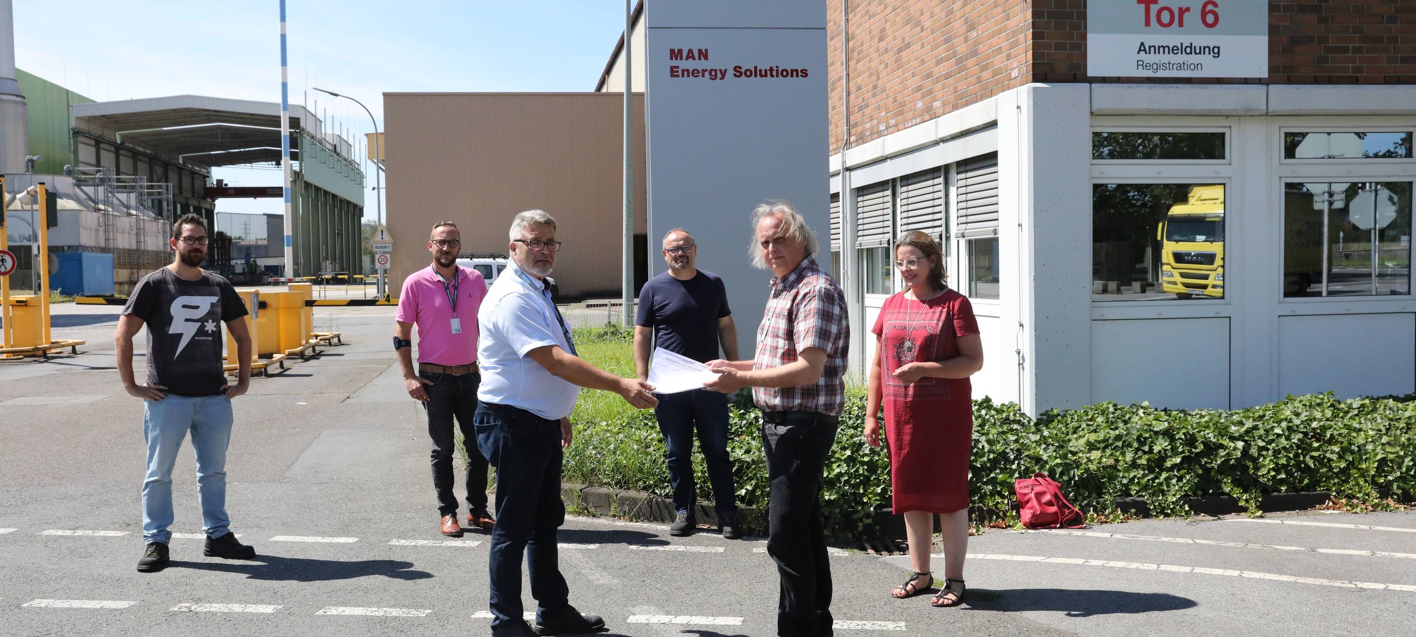 Mehrere hundert Unterstützungs-Unterschriften