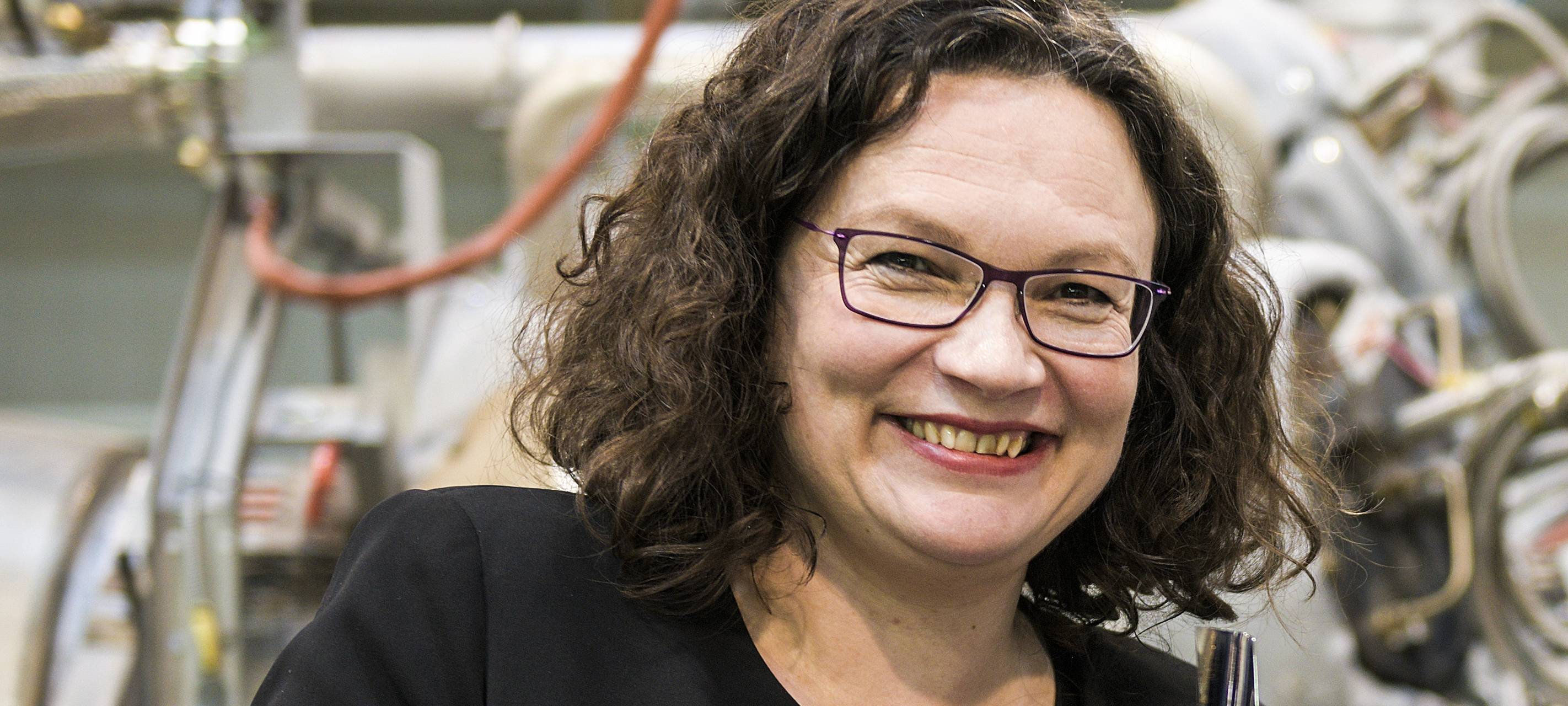 Gastprofessur für Andrea Nahles