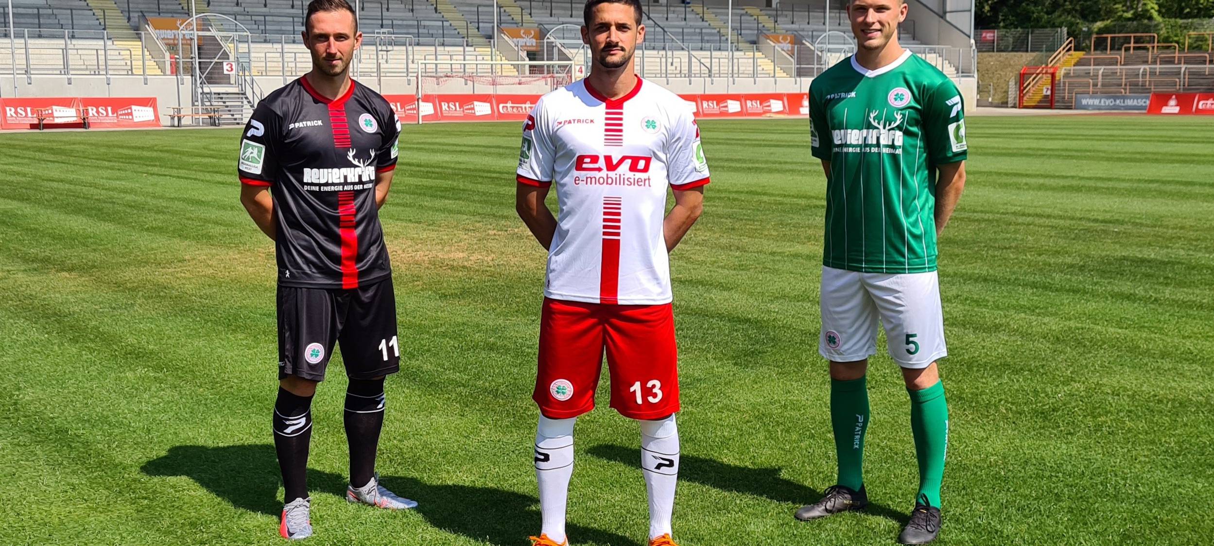 RWO zeigt neue Trikots