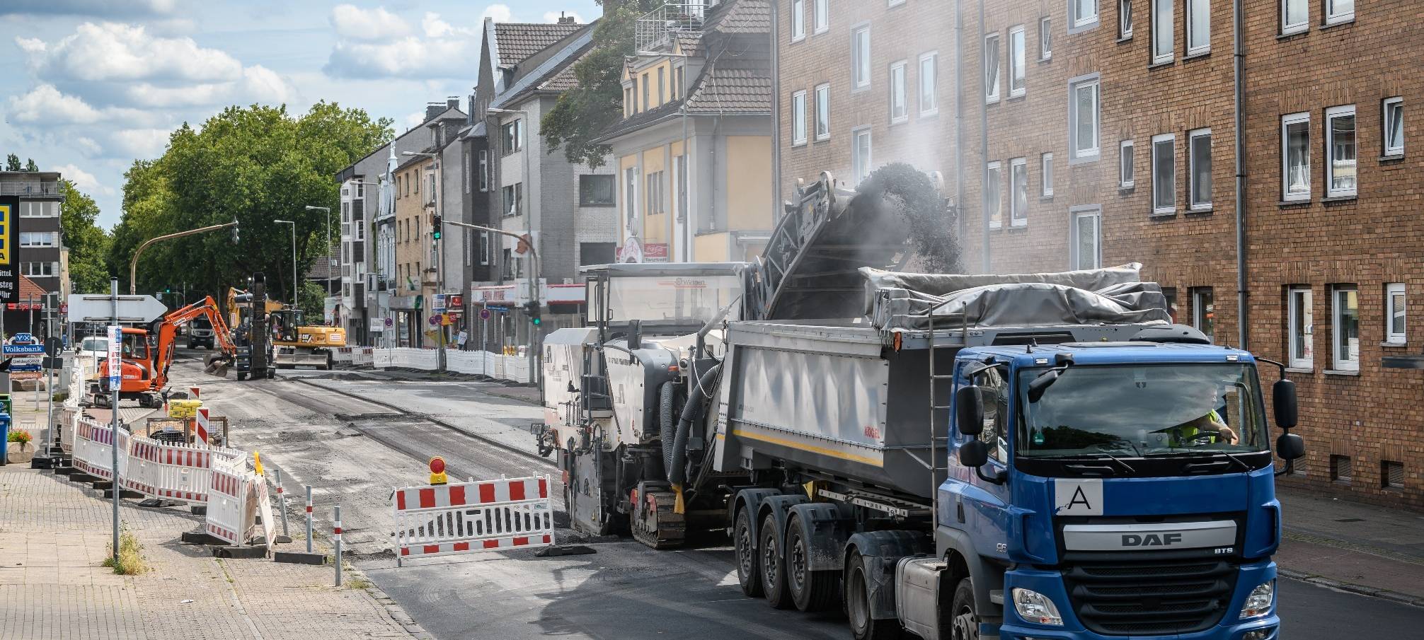 Bauarbeiten auf der Falkensteinstraße werden verschoben