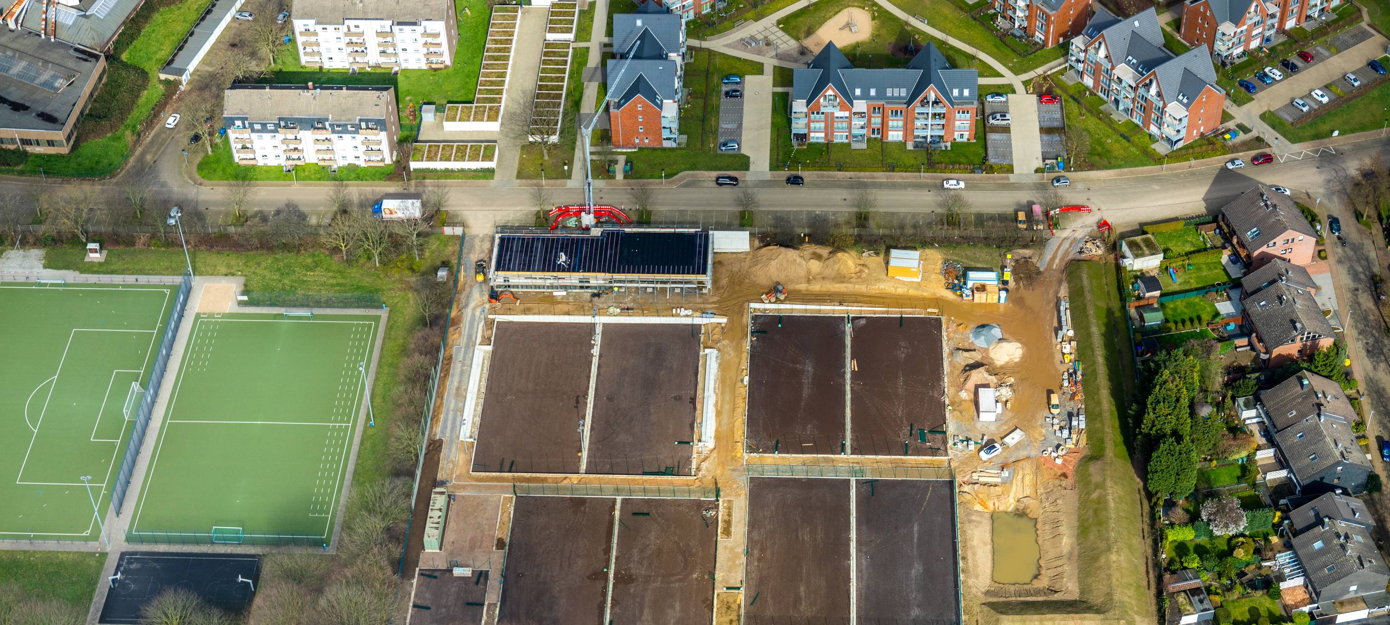 Neue Tennisanlage für Buschhausener TC