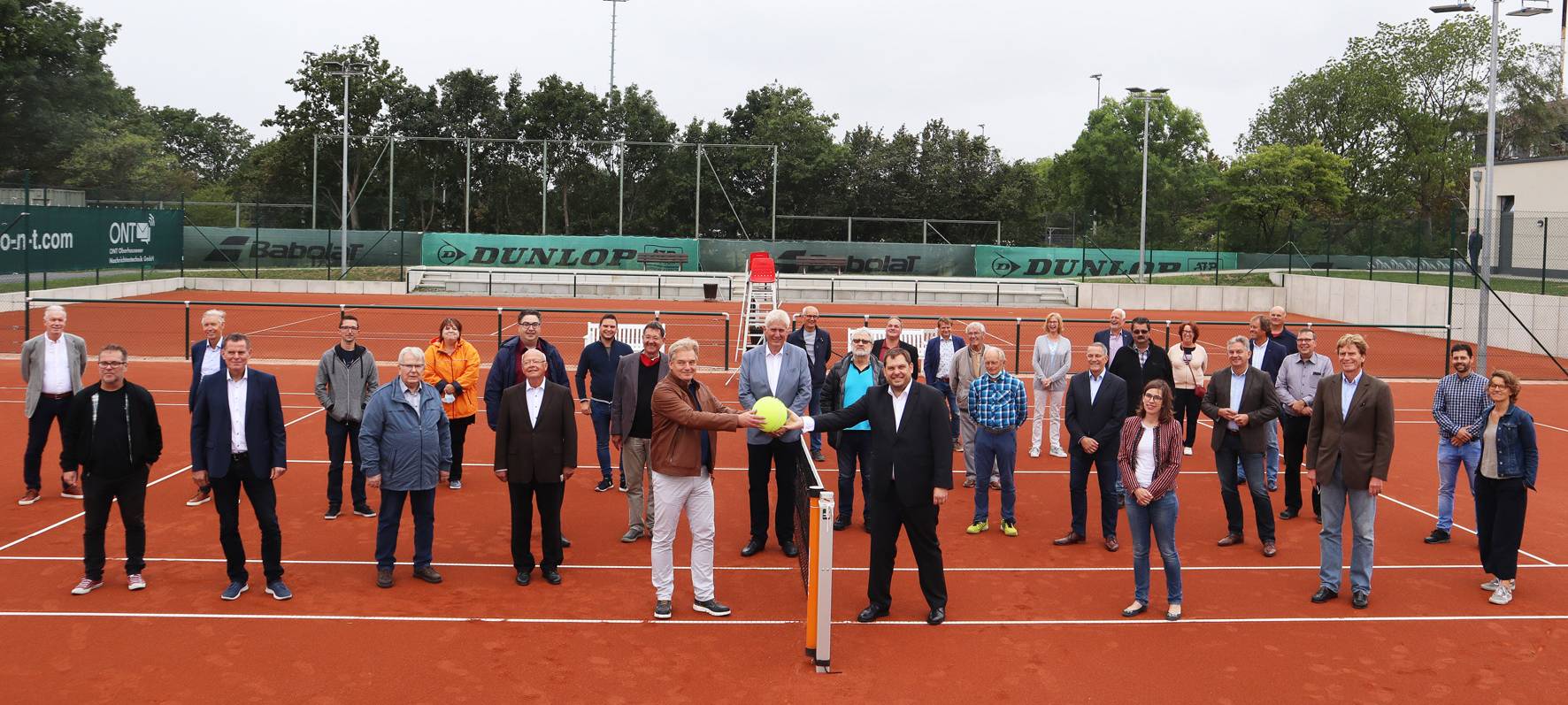 Tennisanlage an BTC übergeben