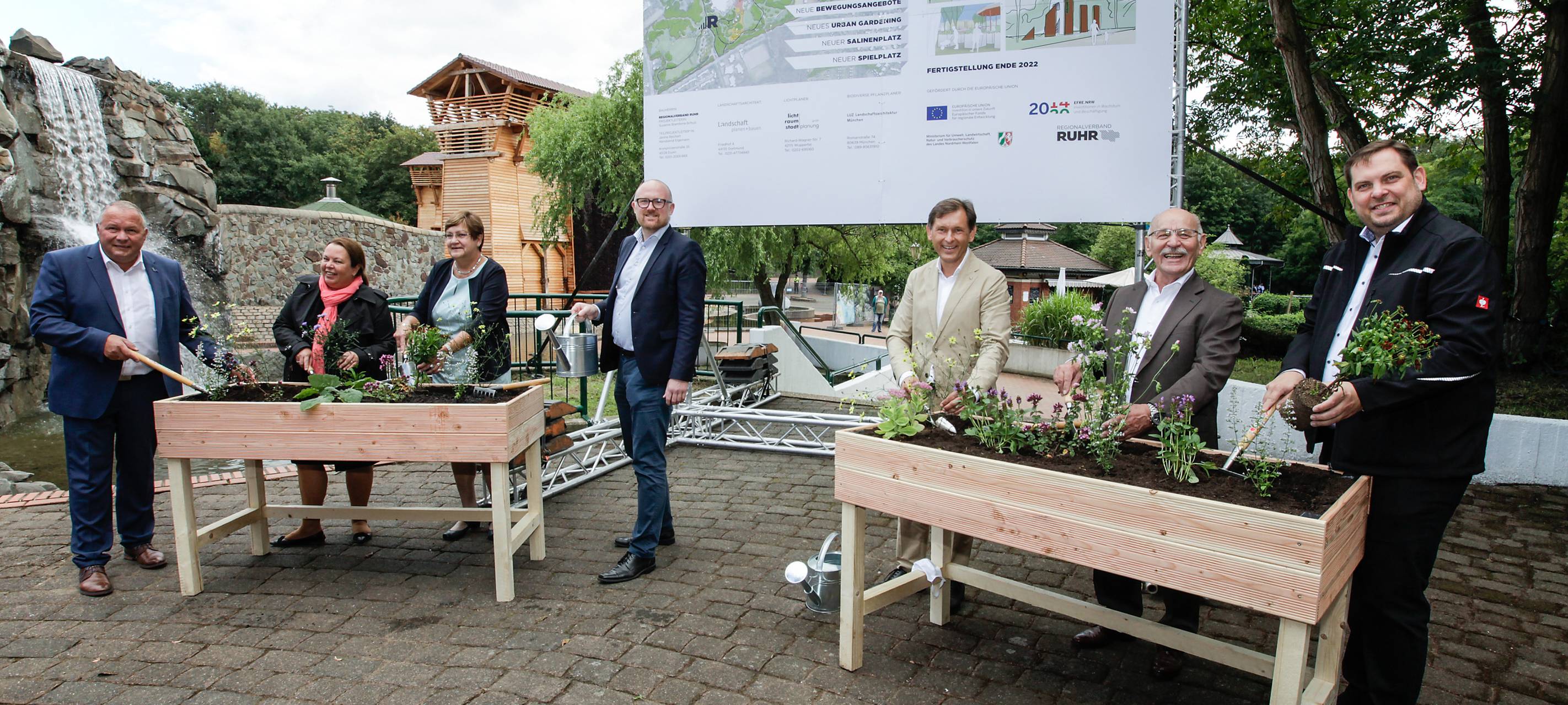 Modernisierung der Revierparks gestartet