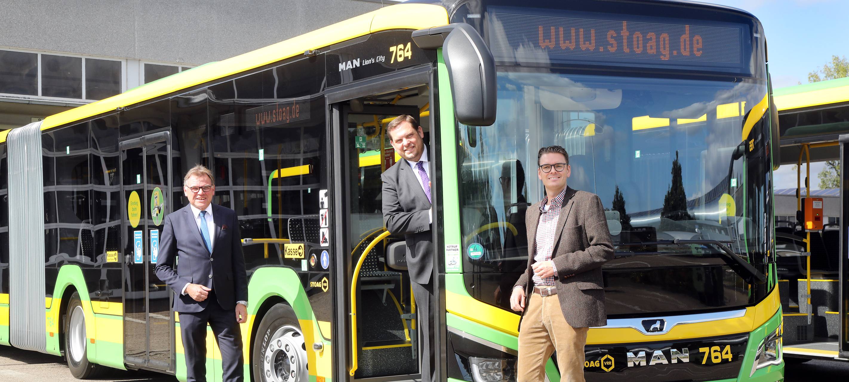Stoag hat moderne Busse angeschafft