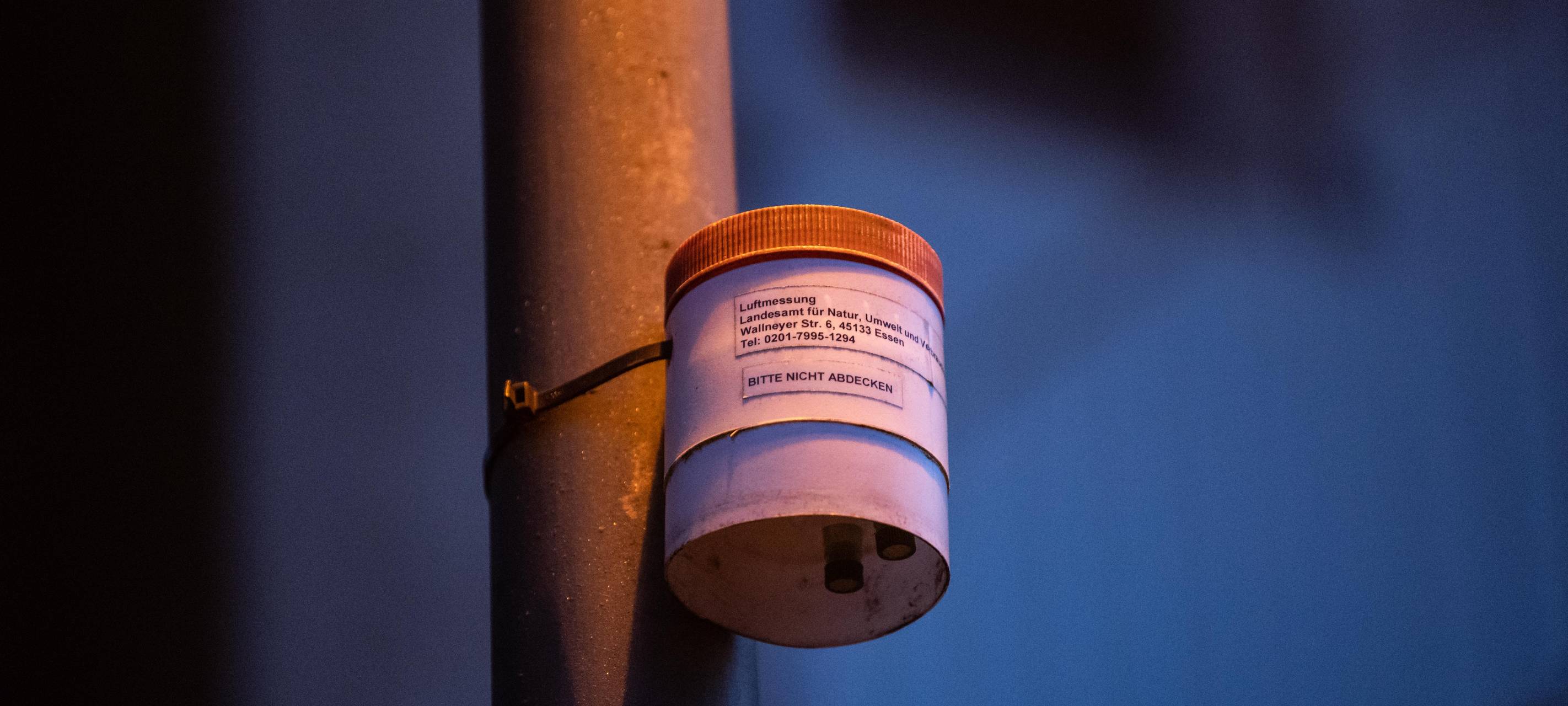 Abgasmessungen an der Duisburger Straße