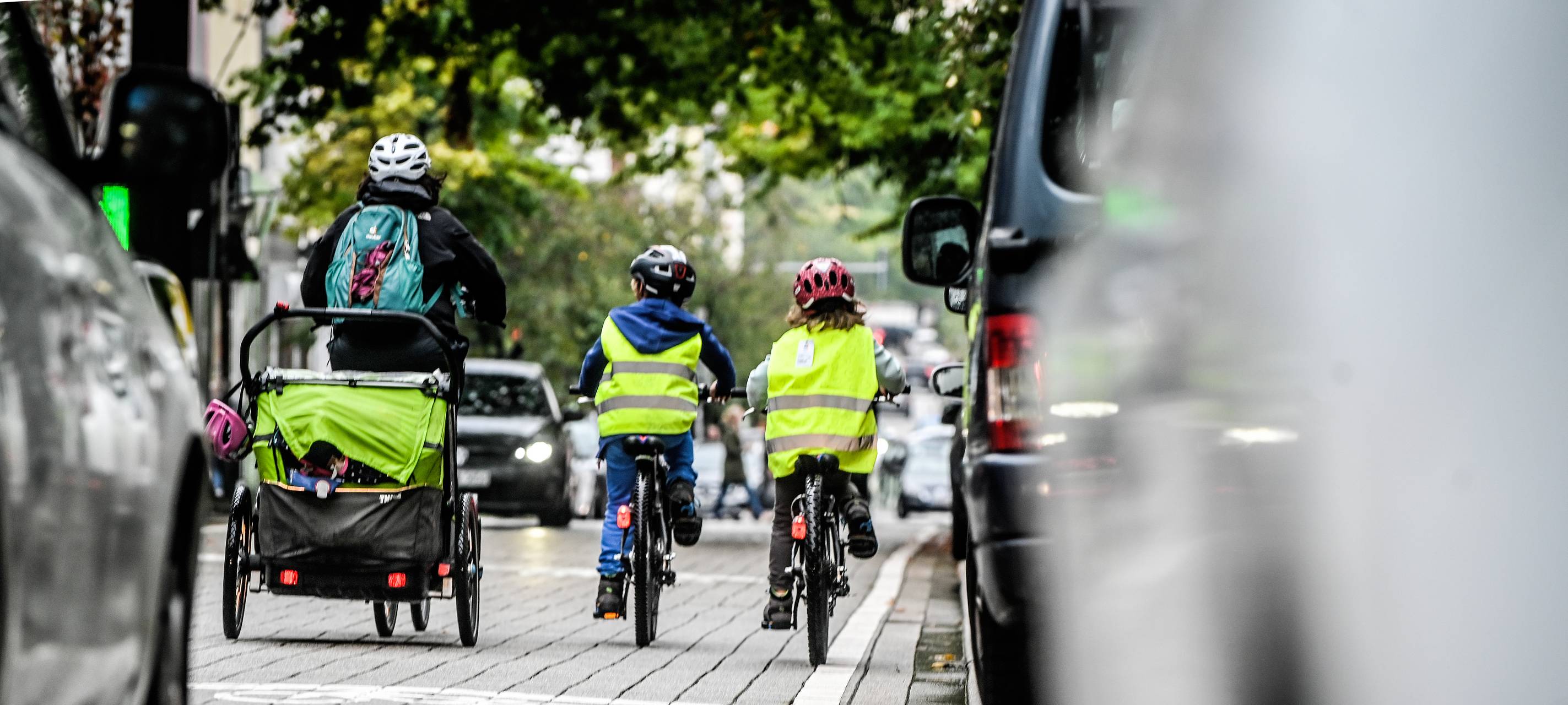 Neue Fahrradstraße mit Problemen