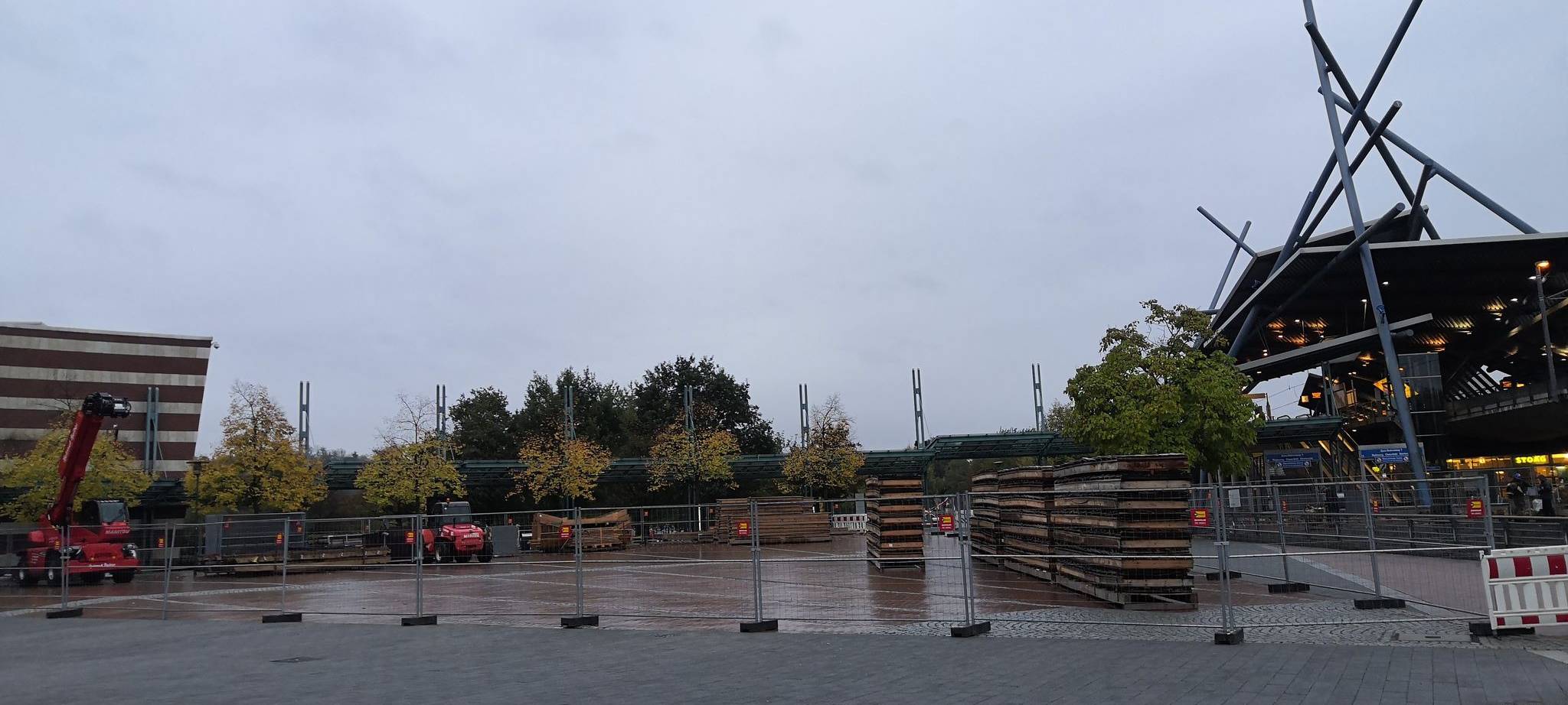 Aufbau der FlachauAlm ist gestartet