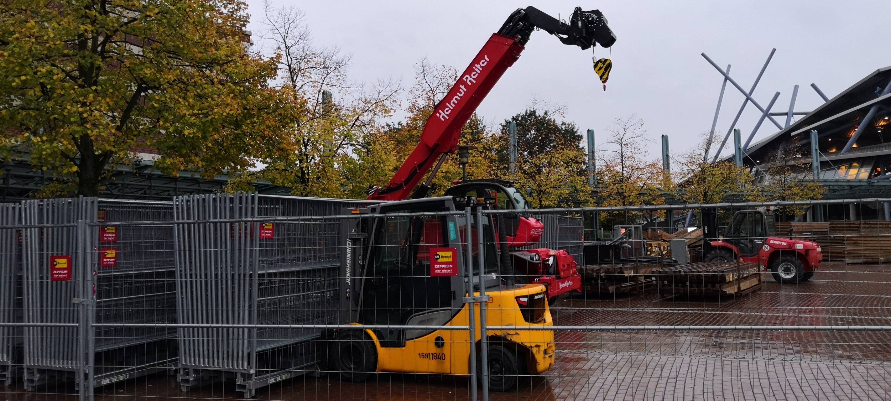 Centro plant mit weniger Buden als sonst