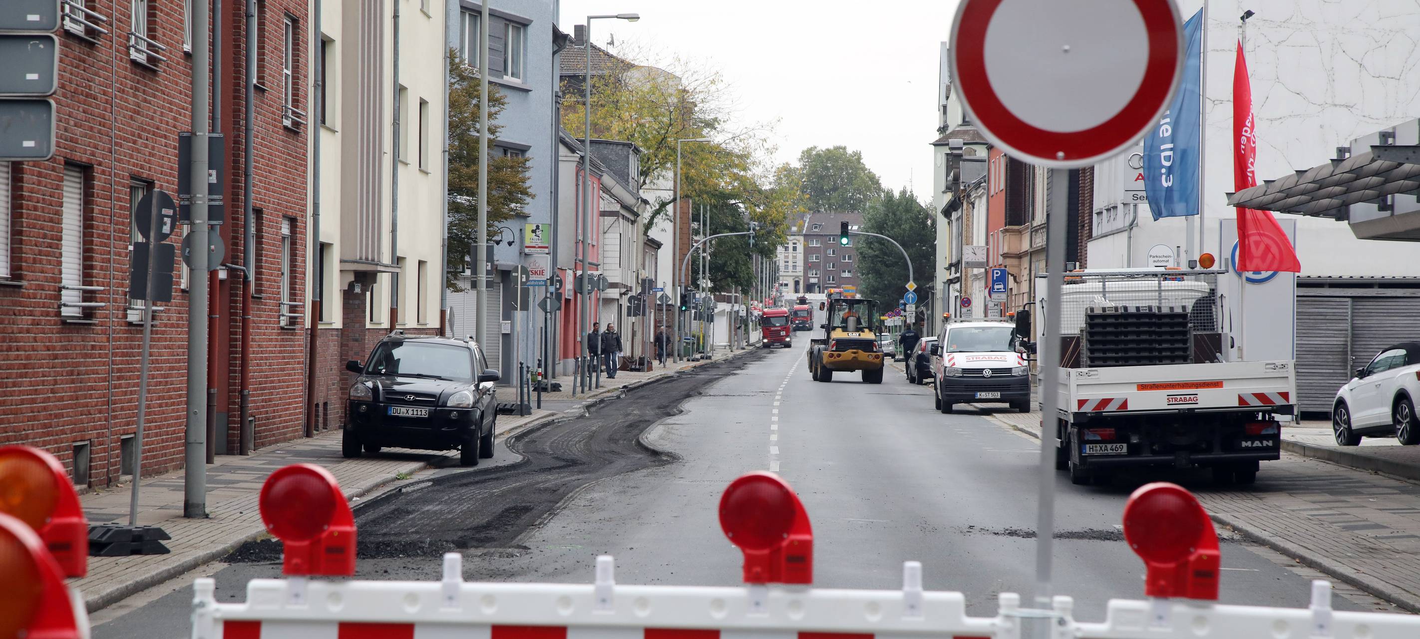 Grenzstraße bleibt noch länger gesperrt