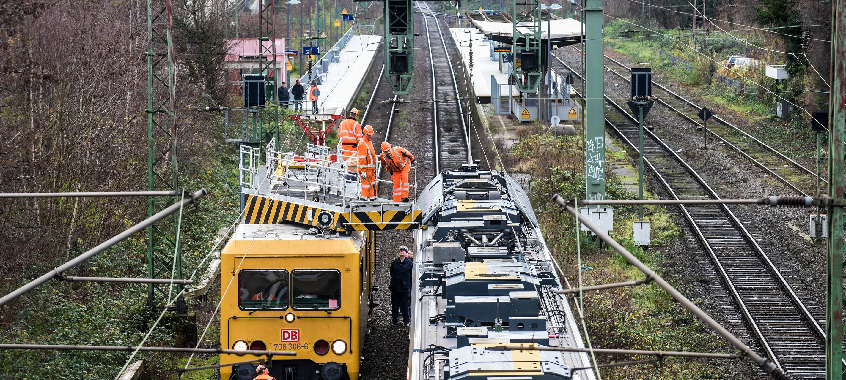 Anschläge auf Oberleitungen: Ermittlungen eingestellt