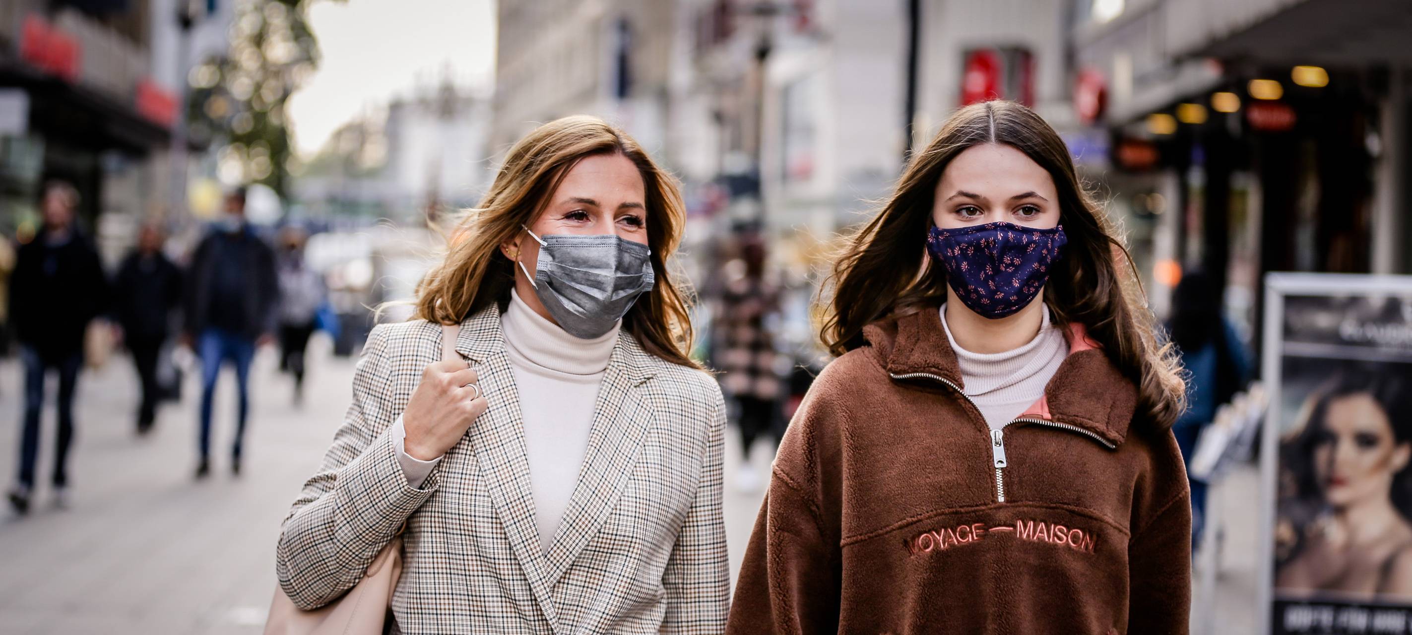 Ab heute Maskenpflicht auf vollen Straßen