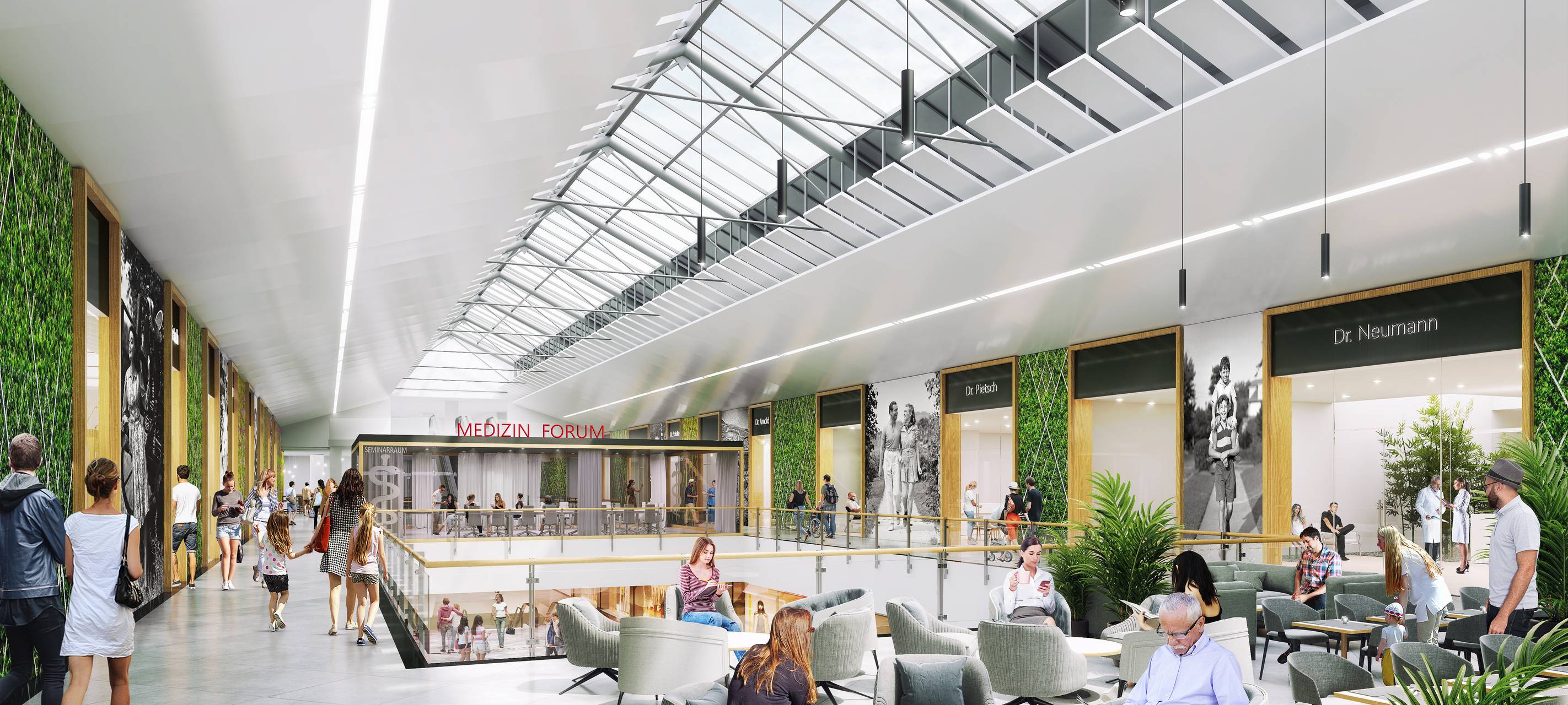 Einkaufszentrum wird gleichzeitig Gesundheitszentrum