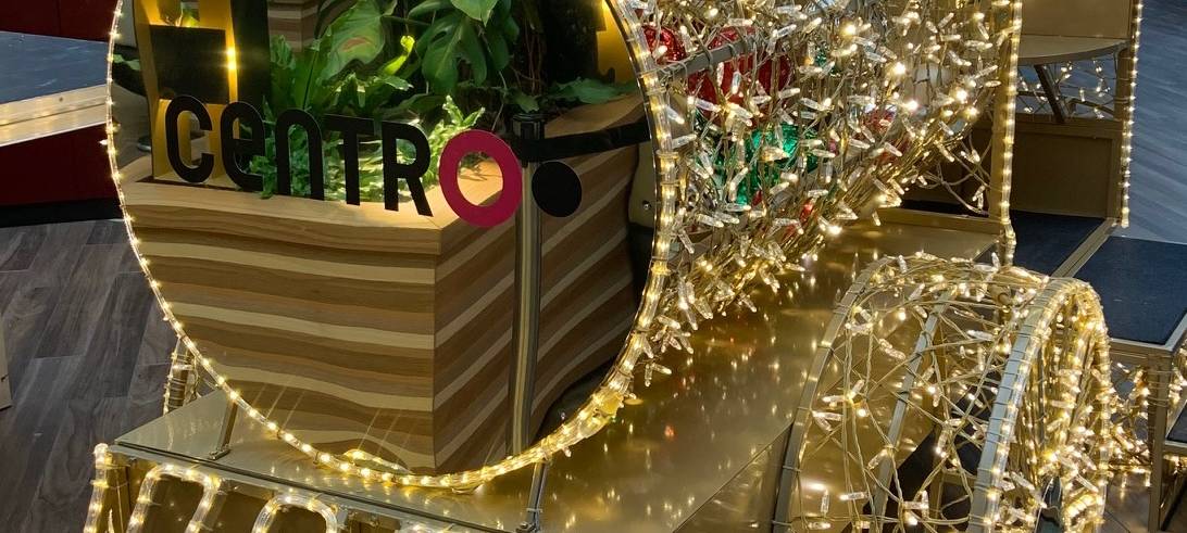 Centro schaltet die Weihnachtsbeleuchtung an