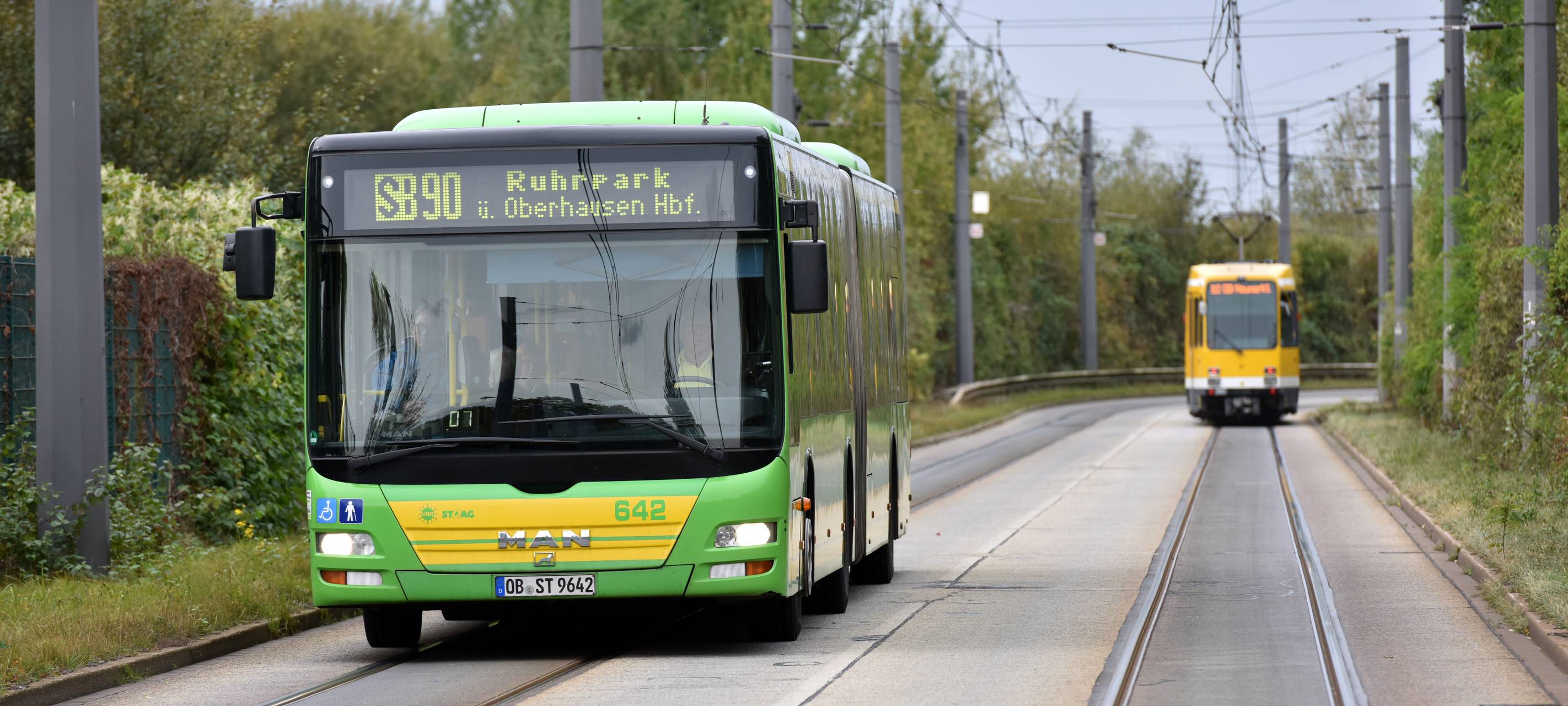 Mehr Busse auf der Trasse
