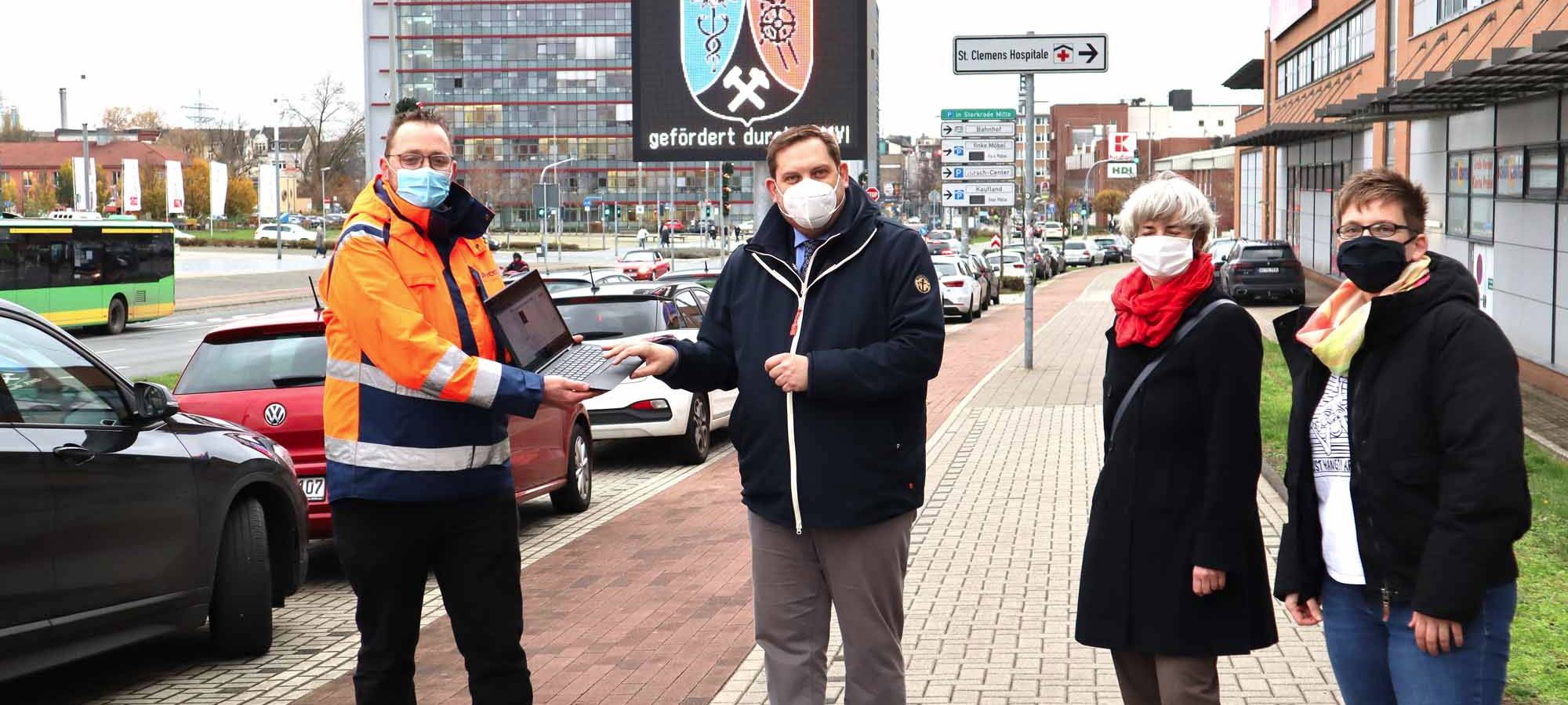 Verkehrsinfotafeln sollen Verkehr regeln