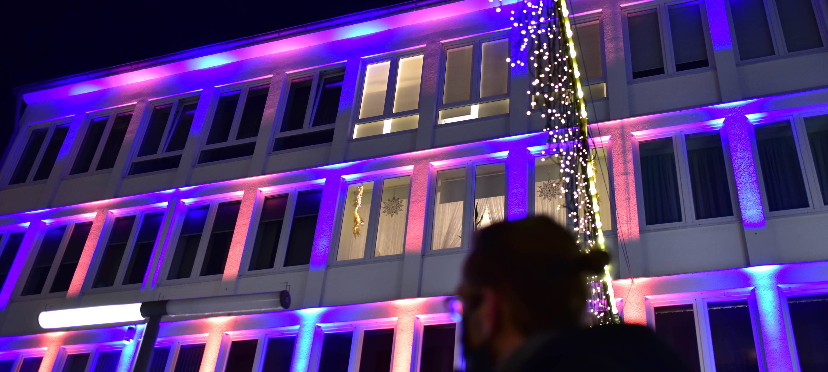 Weihnachtsleuchten soll Stimmung machen