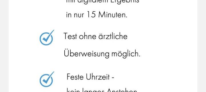 Schnelle Coronatests in KöPi-Arena möglich