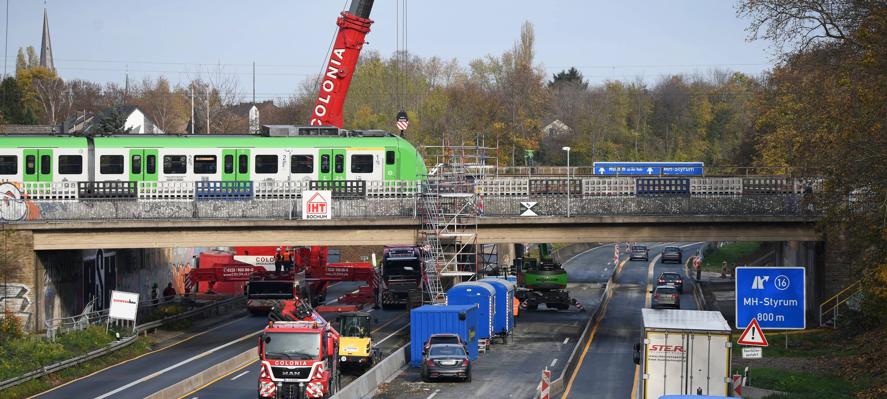 Nächste A40-Sperrung ab Freitag