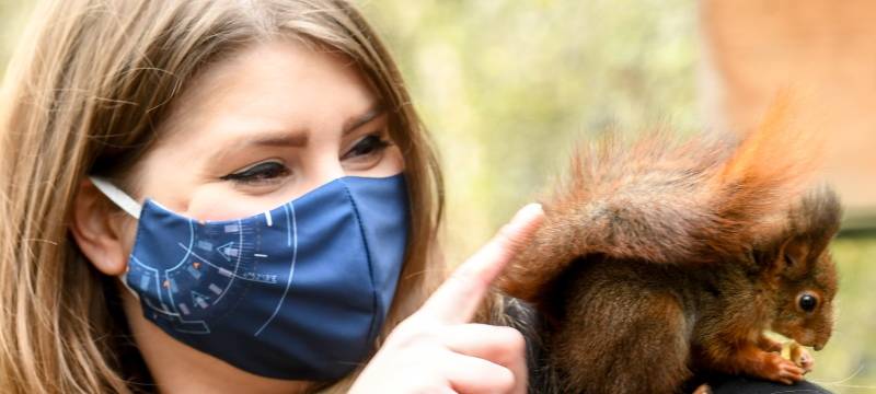 evo spendet für Eichhörnchen in Not