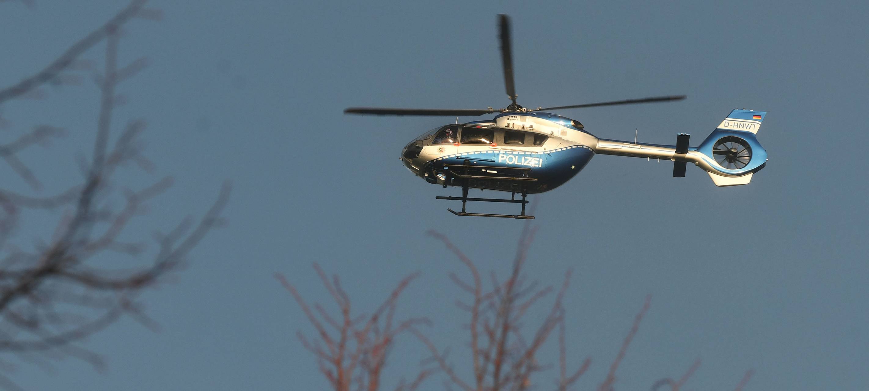 Polizeihubschrauber mit Laserpointer geblendet