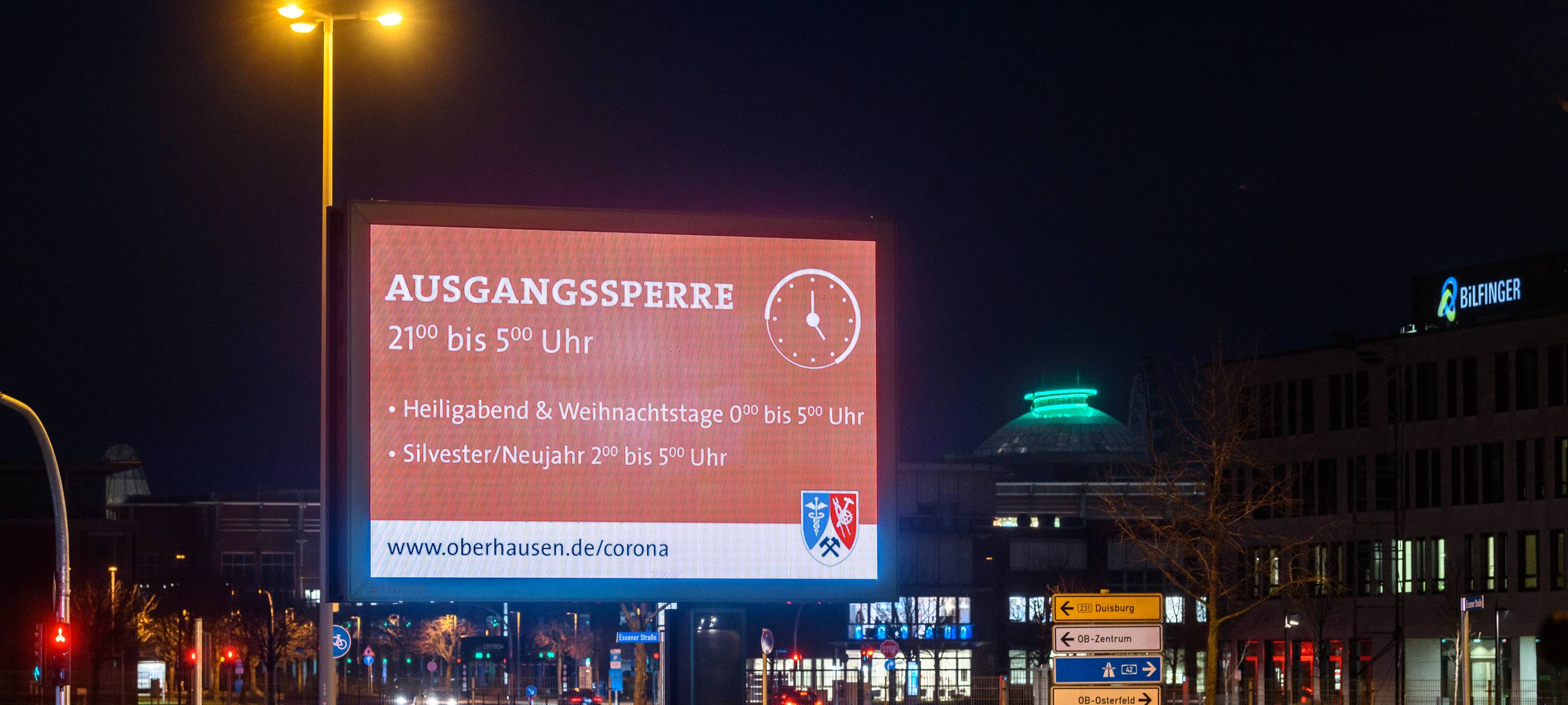 Über 160 Verstöße gegen Ausgangssperre