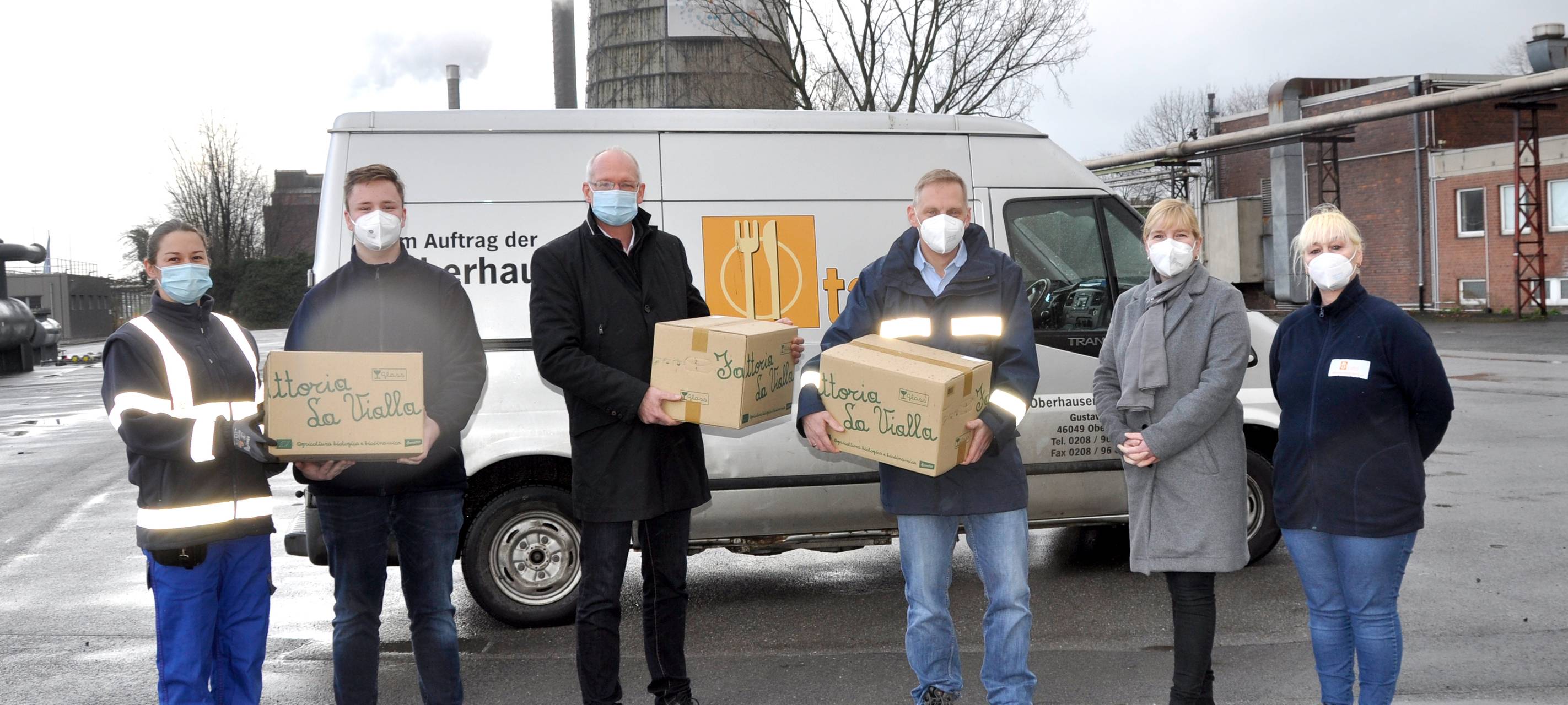 OQ Chemicals beschenkt Tafel