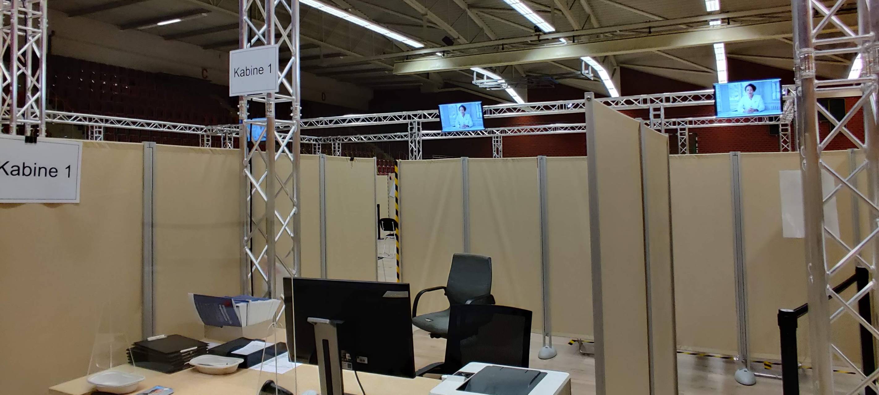 Impfzentrum pünktlich eröffnet