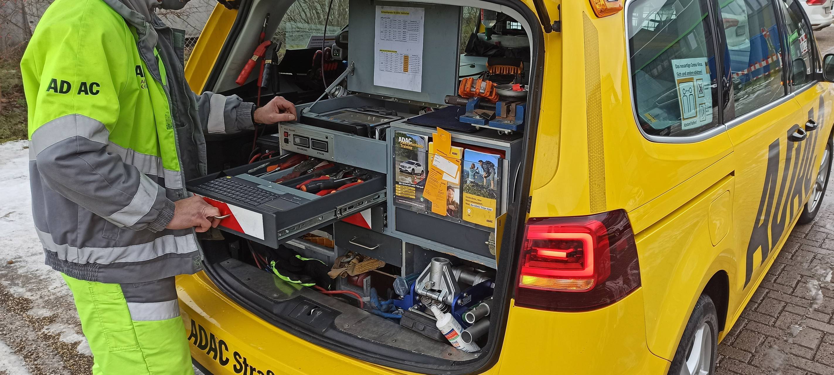 ADAC-Bilanz: weniger Verkehr - weniger Pannen