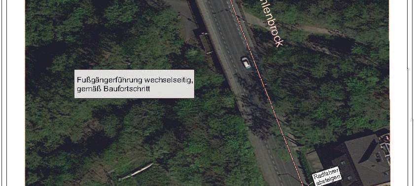 Brücke "Im Fuhlenbrock" wird erst im Dezember fertig