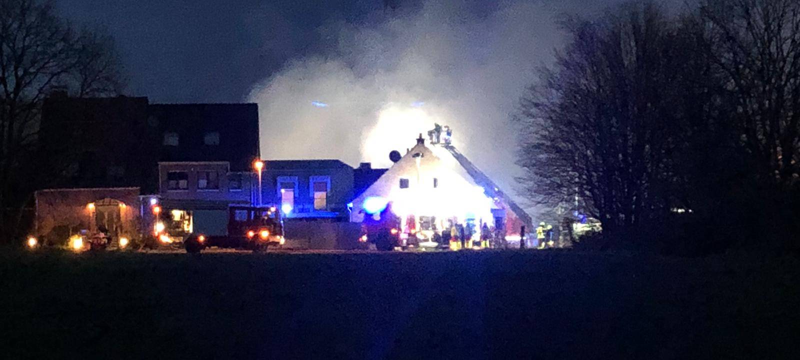 Lagerhalle brennt ab