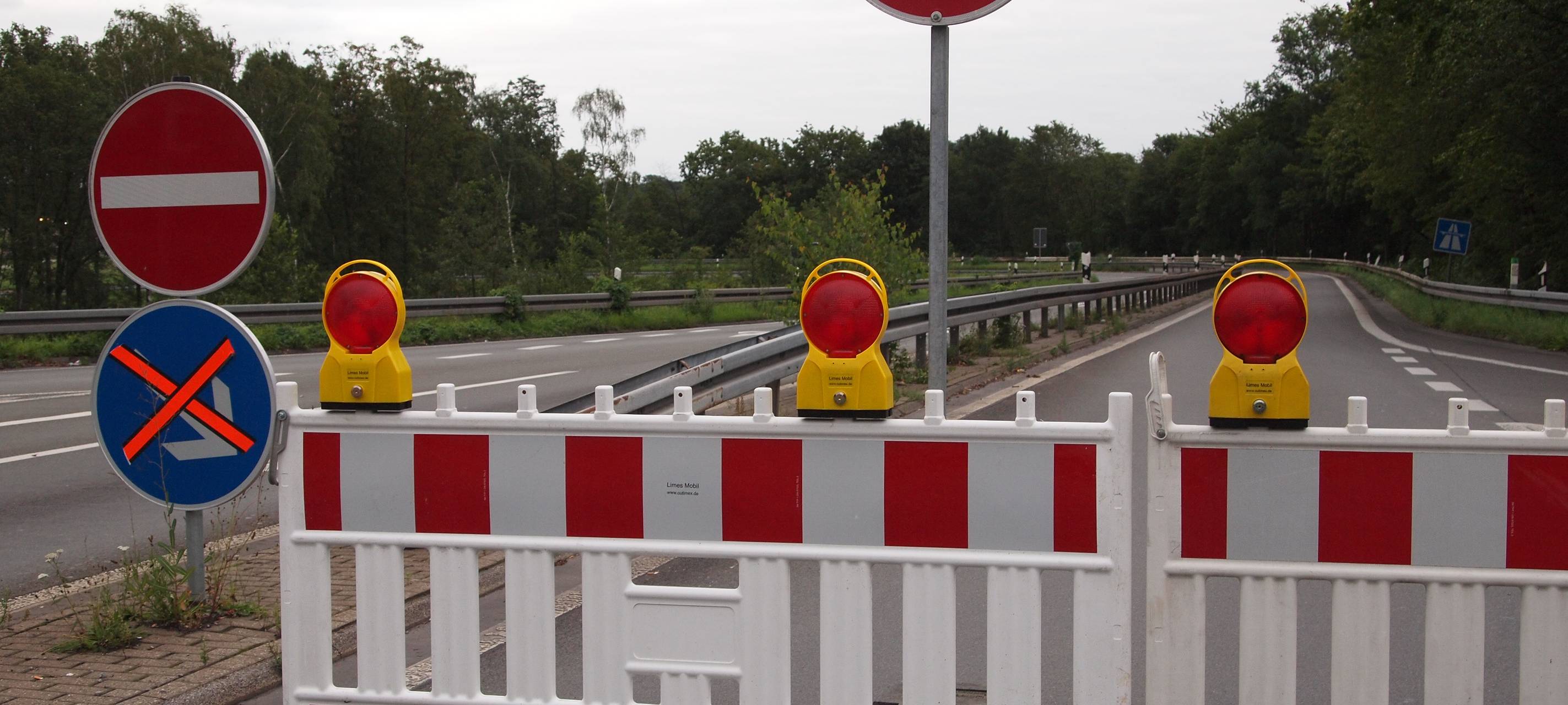 A40 und Bahnstrecke über Pfingsten gesperrt