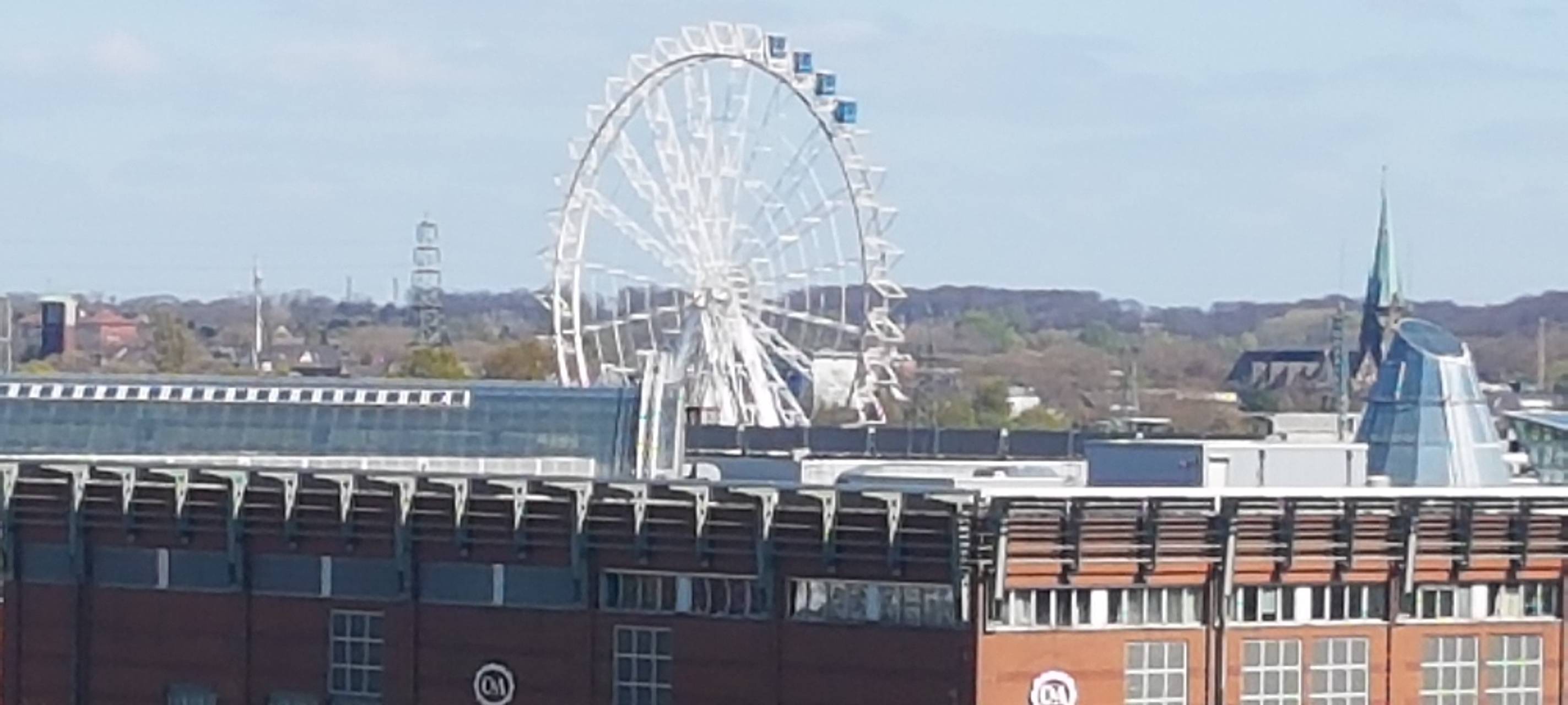 Riesenrad wird eingelagert