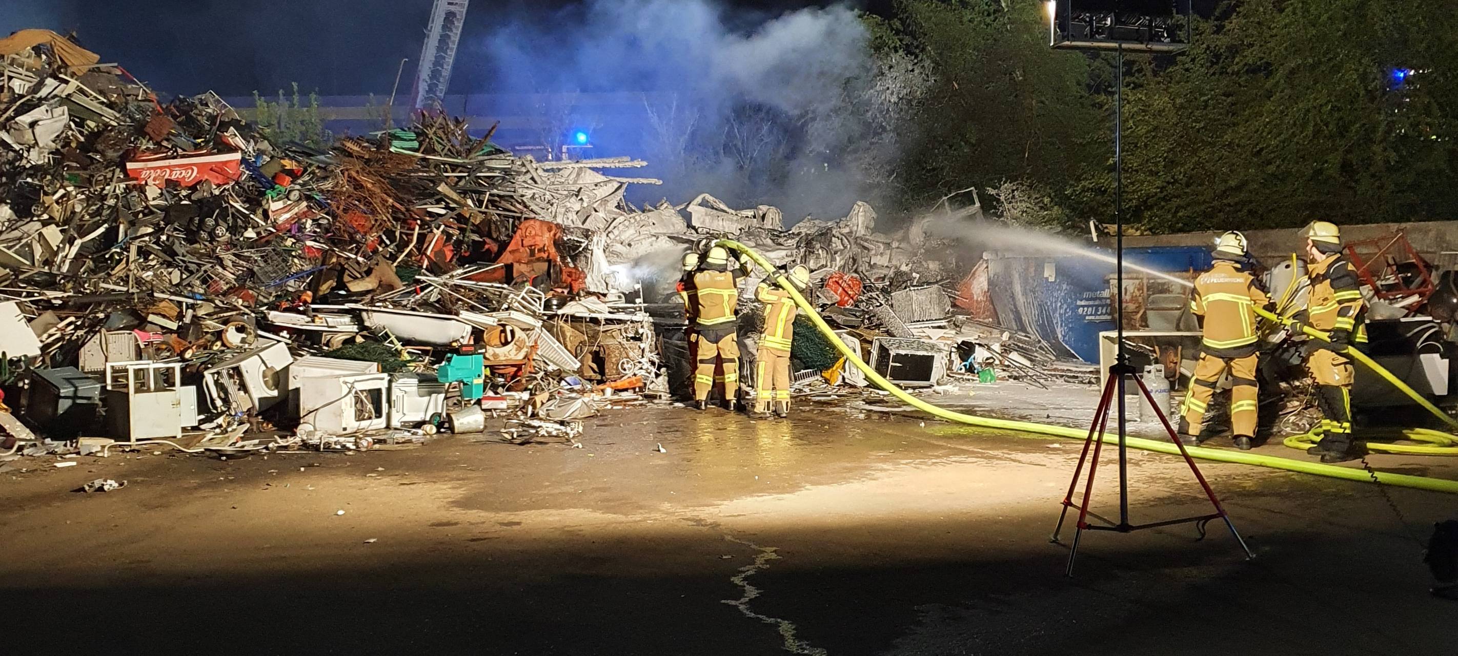 Komplizierte Löscharbeiten