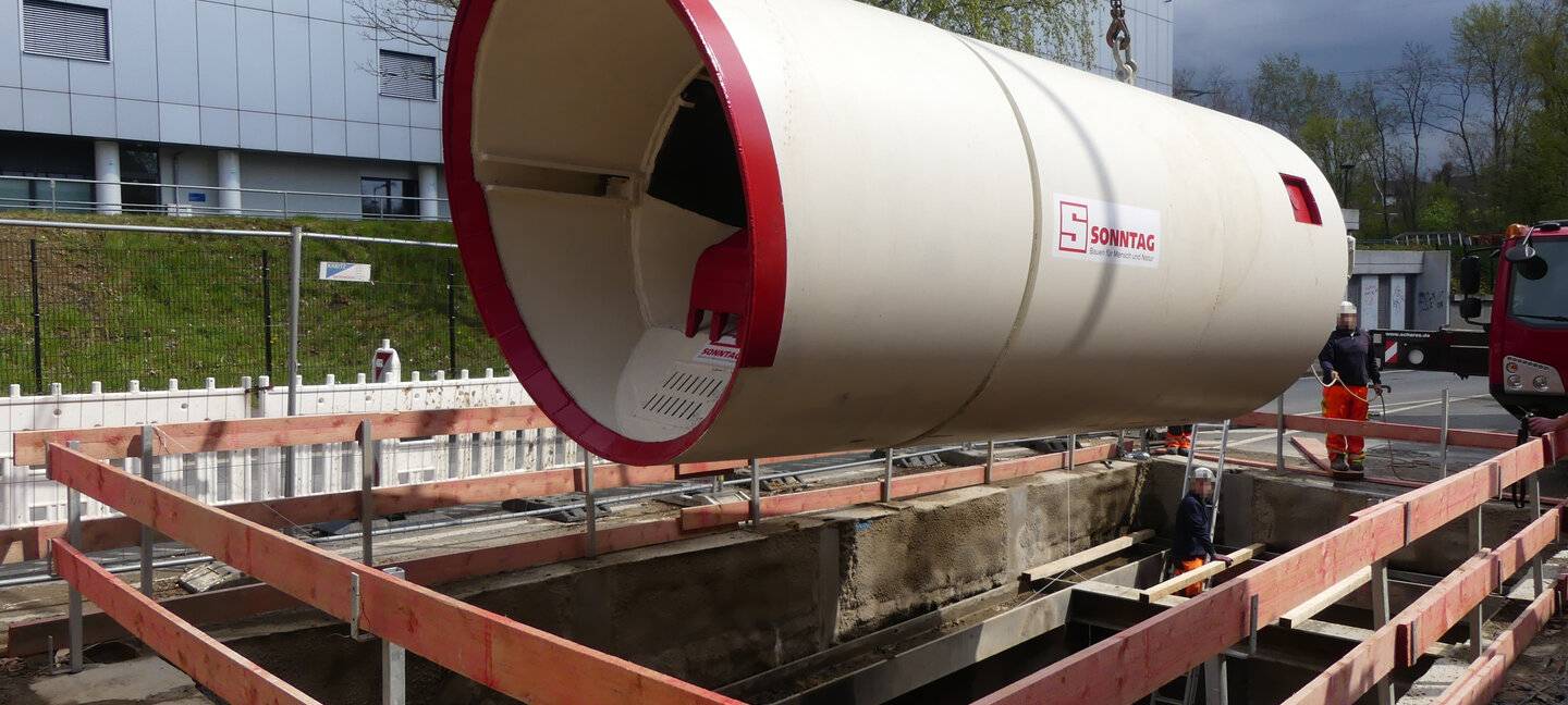 Vestische Straße einseitig gesperrt