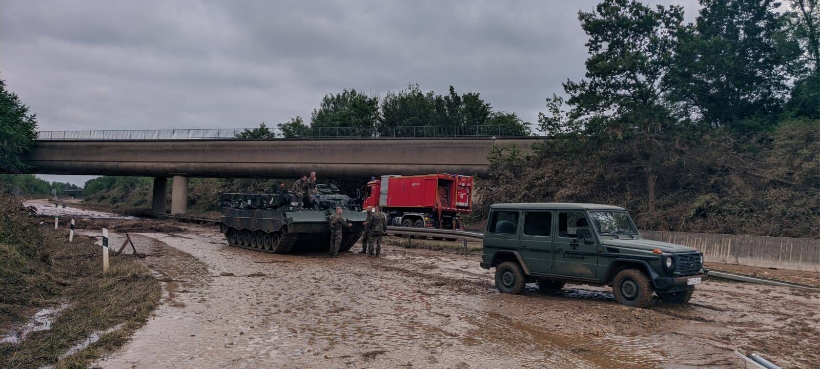 Feuerwehr unterstützt mindestens drei Tage