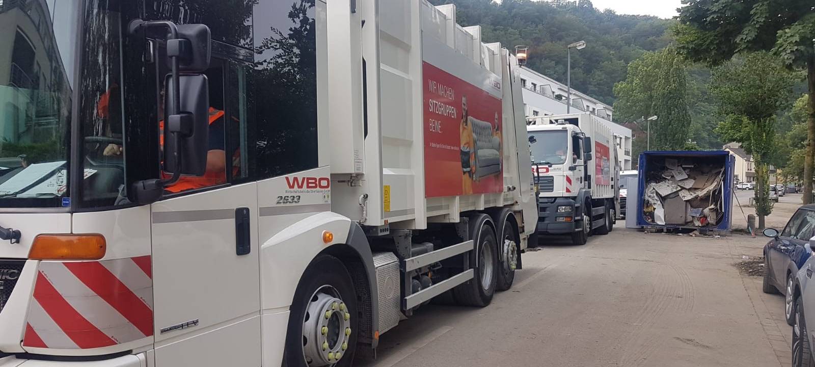 E-Schrott und Sperrmüll werden entsorgt