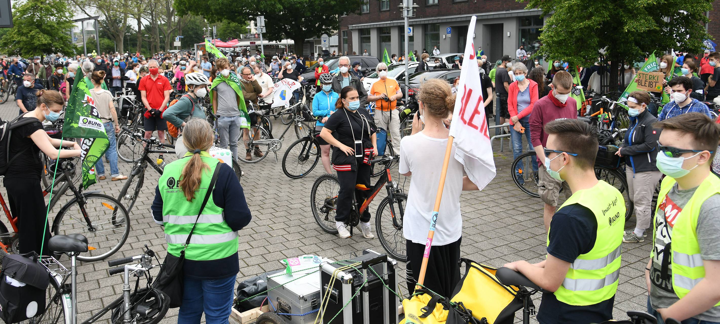 Infostand in Sterkrade