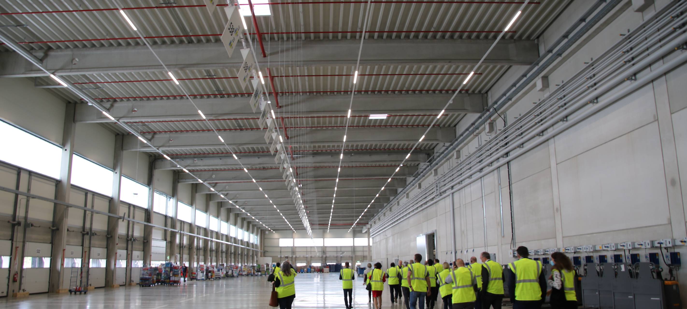 Neues Edeka-Lager nimmt Betrieb auf