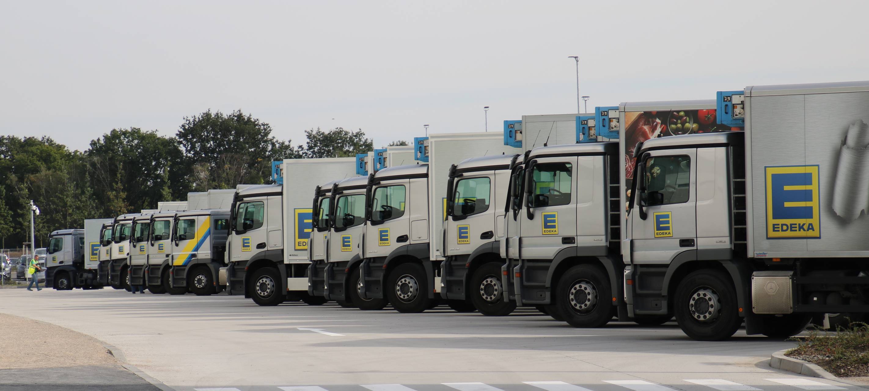Neues Edeka-Lager nimmt Betrieb auf