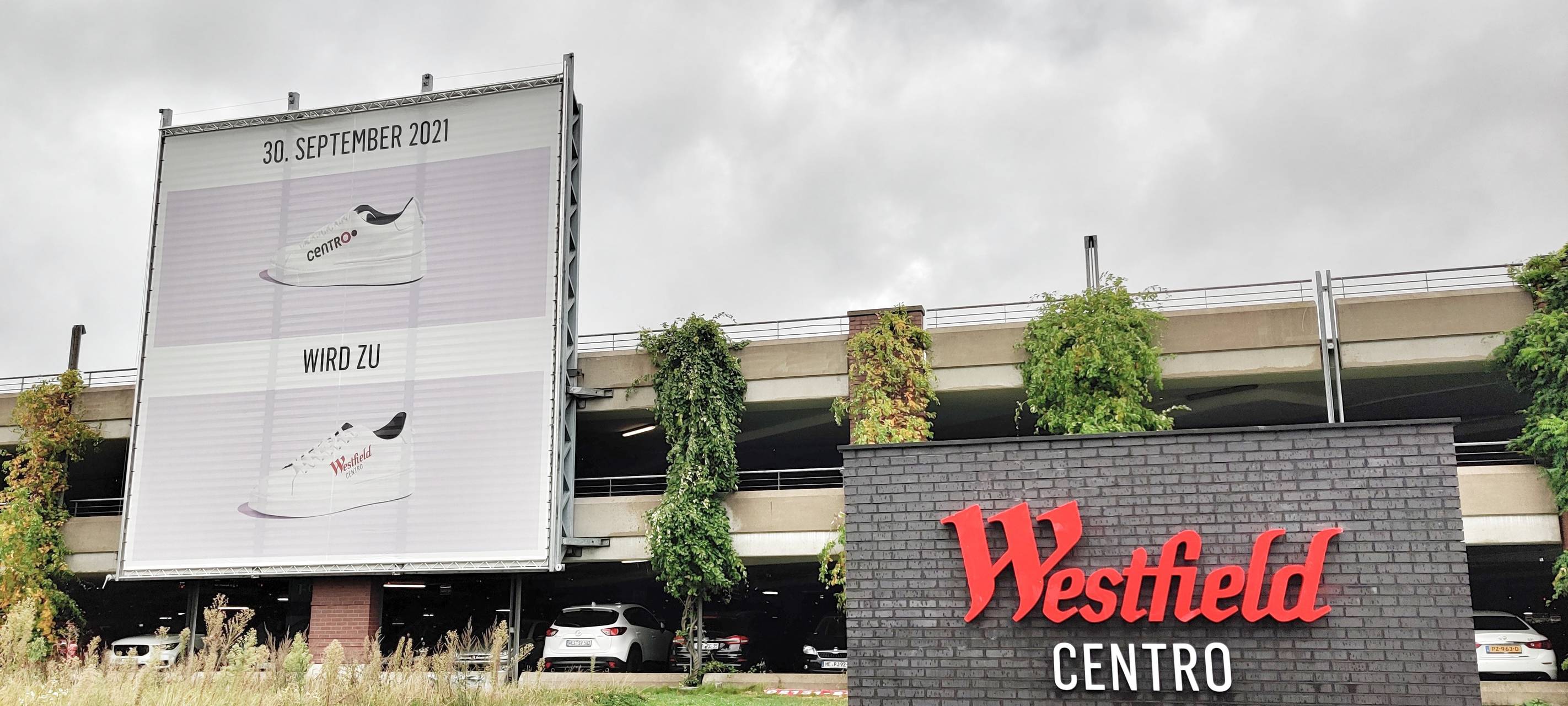 "Westfield Week" macht Werbung für neuen Centro-Namen
