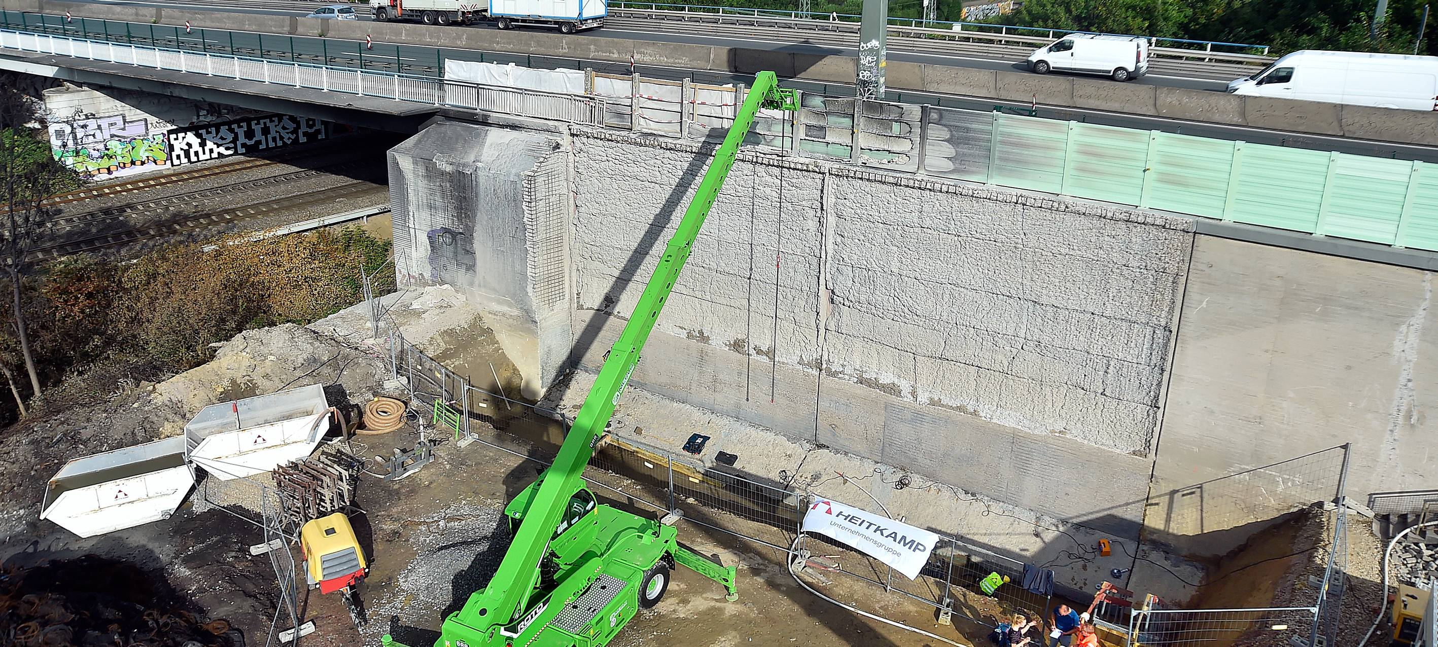 Reparatur nach Großbrand