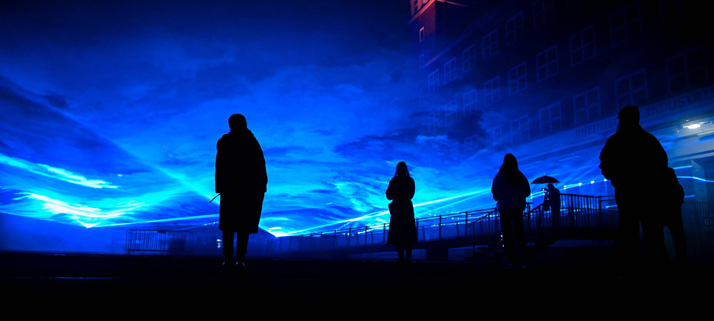 Lichtkunst in der Neuen Mitte