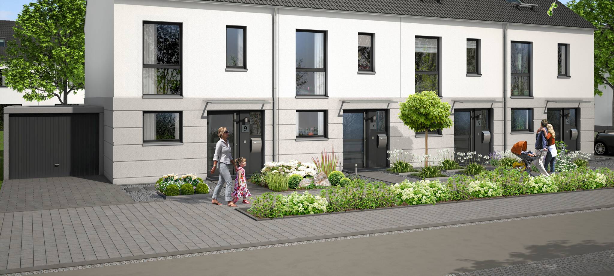 Sterkrade: Übergabe neuer Häuser Anfang 2023