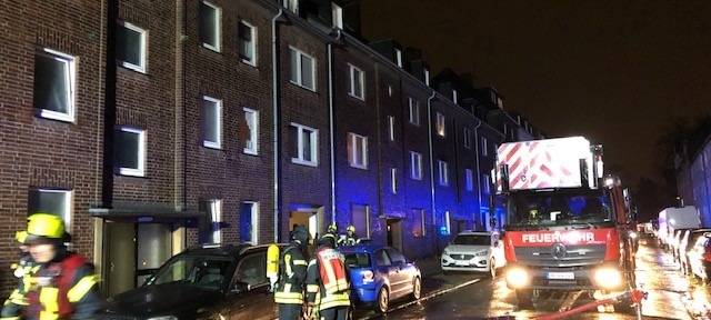 Feuer in der Theresenstraße