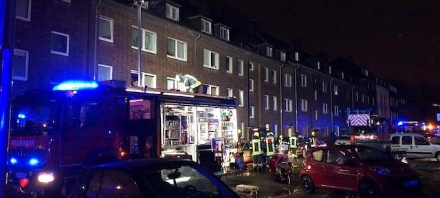 Feuer in der Theresenstraße