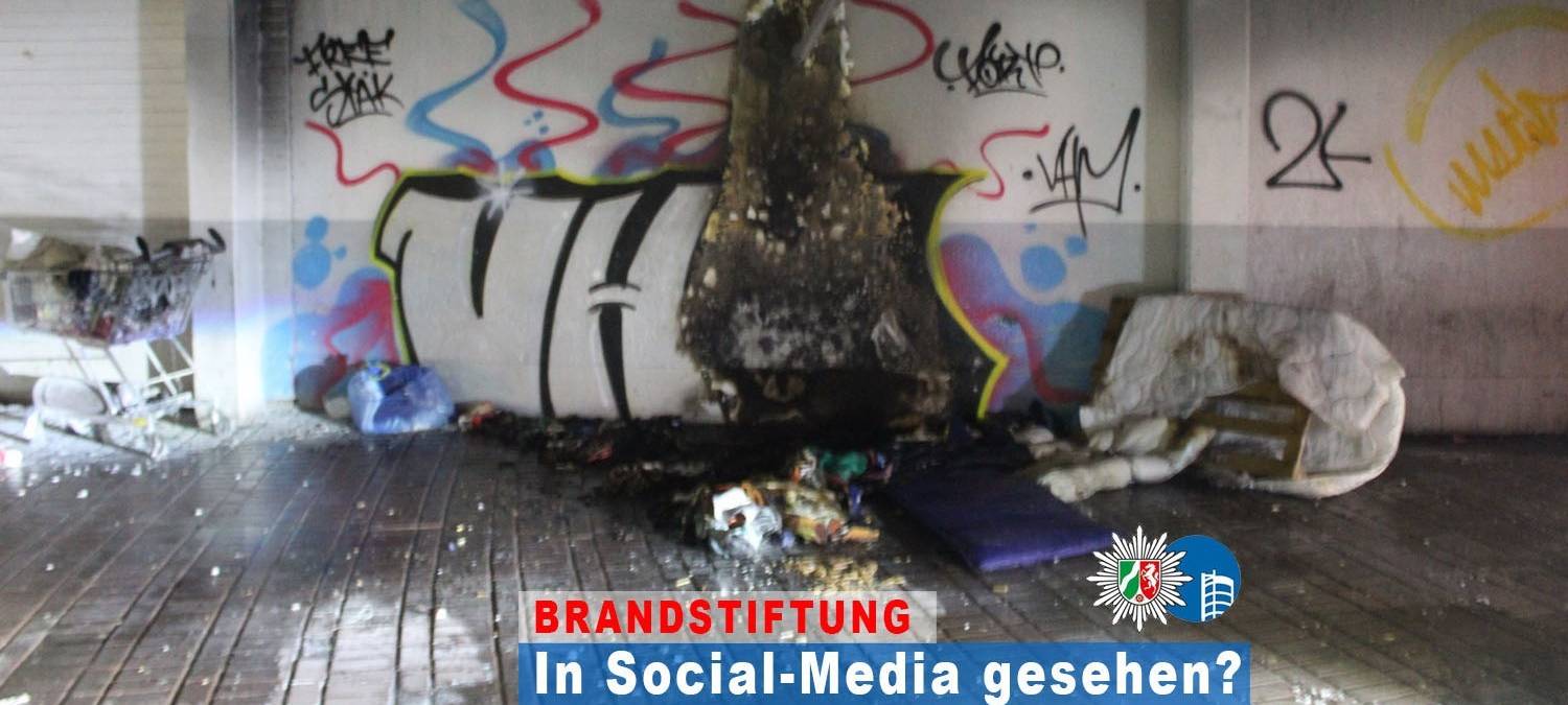 Polizei sucht nach jugendlichen Brandstiftern