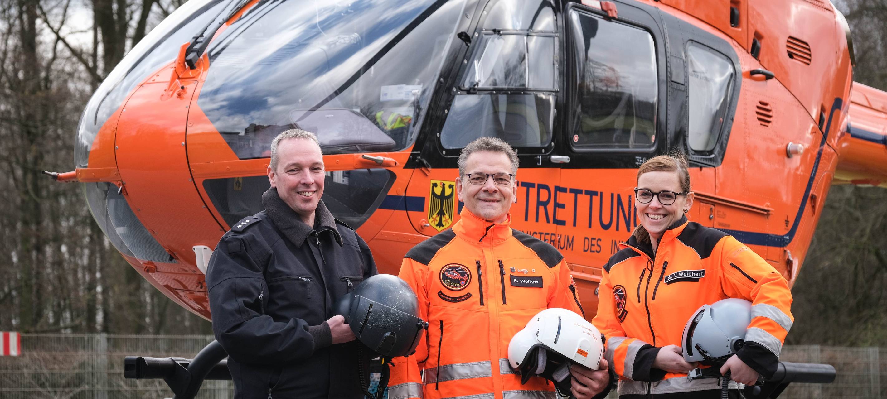 Hubschrauberflotte feiert Jubiläum